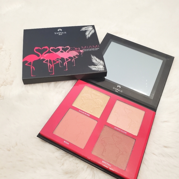 NITB SHAINA B | MIAMI MINI PALETTE  BLUSH AND HIGHLIGHT - Picture 1 of 7